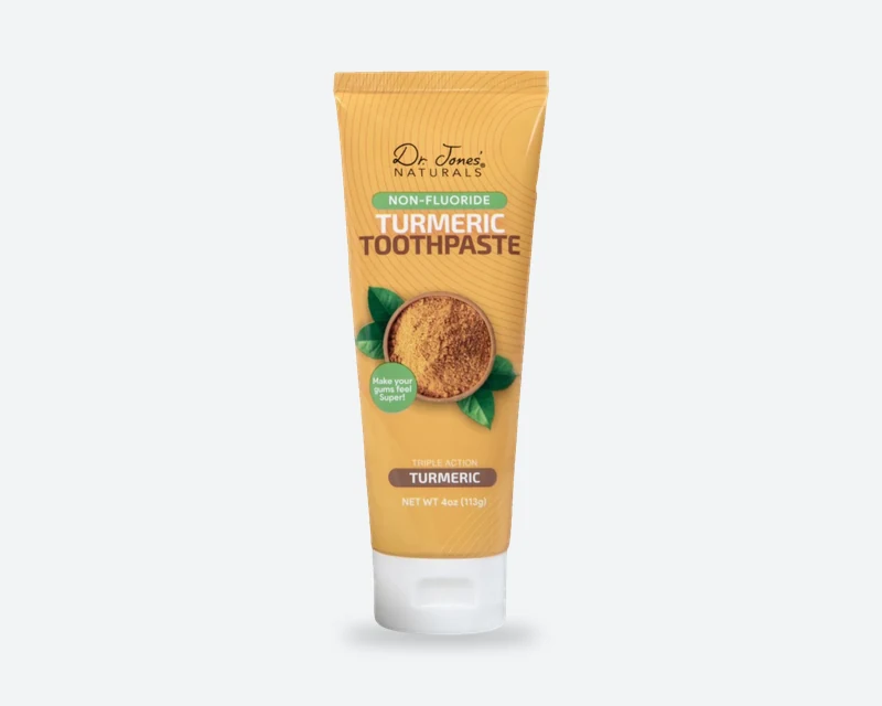 Turmeric Toothpaste with Iodine tube