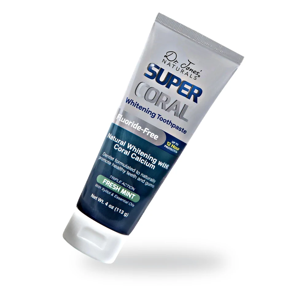 Super Coral Whitening Toothpaste tube