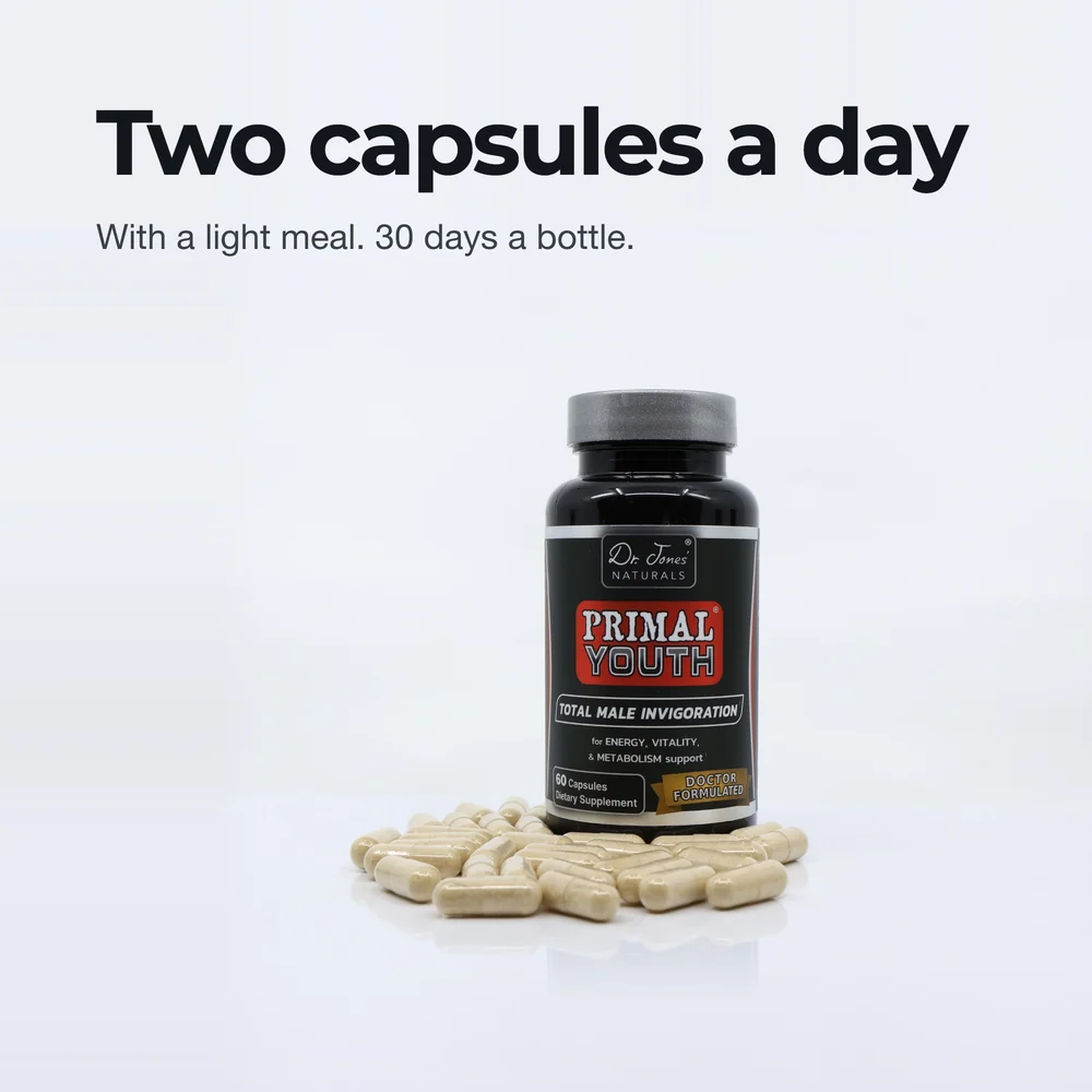 Two capsules a day with a light meal, 30 days a bottle