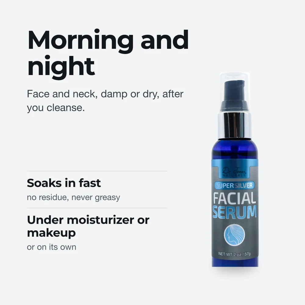 Morning and night: face and neck, damp or dry, after you cleanse. Soaks in fast, no residue, never greasy; under moisturizer or makeup