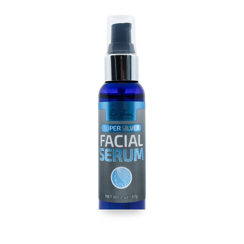 SuperSilver Facial Serum pump bottle