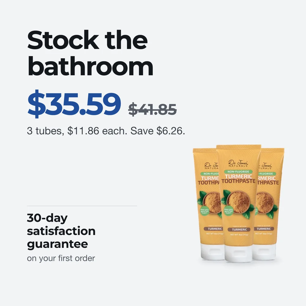 Stock the bathroom: 3 tubes for $35.59, was $41.85, $11.86 each, save $6.26